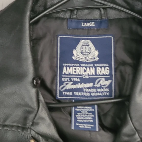 American Rag Leather Jacket - Picture 2 of 2